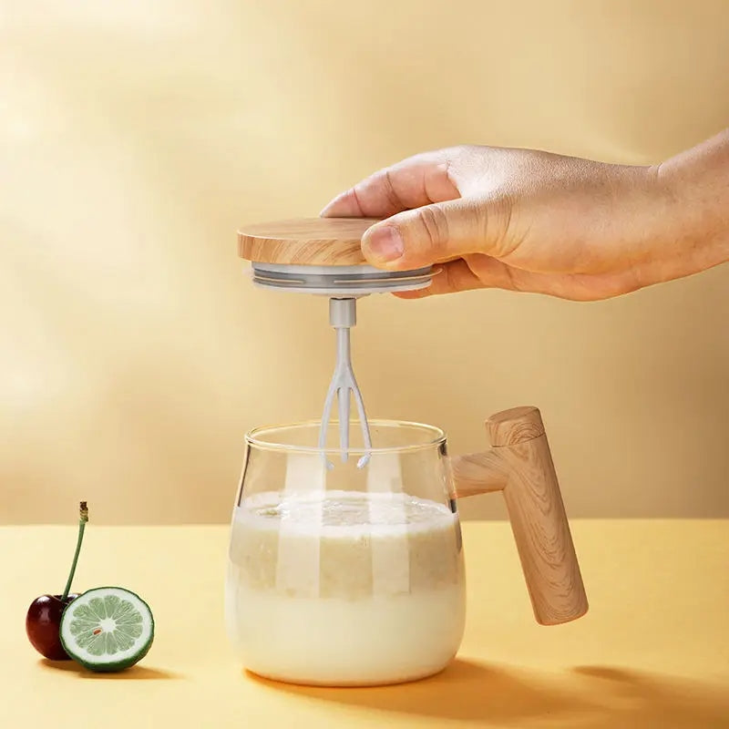 Taza Agitadora Eléctrica – Café perfecto sin cucharita ☕⚡
