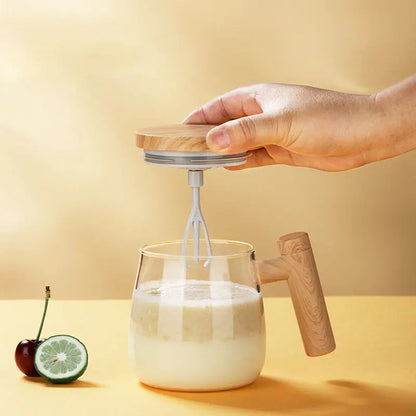 Taza Agitadora Eléctrica – Café perfecto sin cucharita ☕⚡