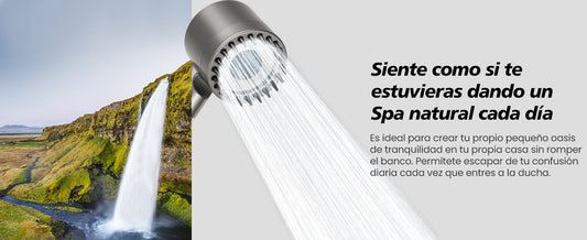 🛁💧 HydroSpa 4 en 1 – Ducha de Alta Presión & Filtrado Purificante