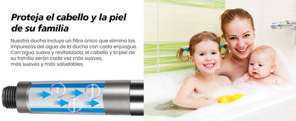🛁💧 HydroSpa 4 en 1 – Ducha de Alta Presión & Filtrado Purificante