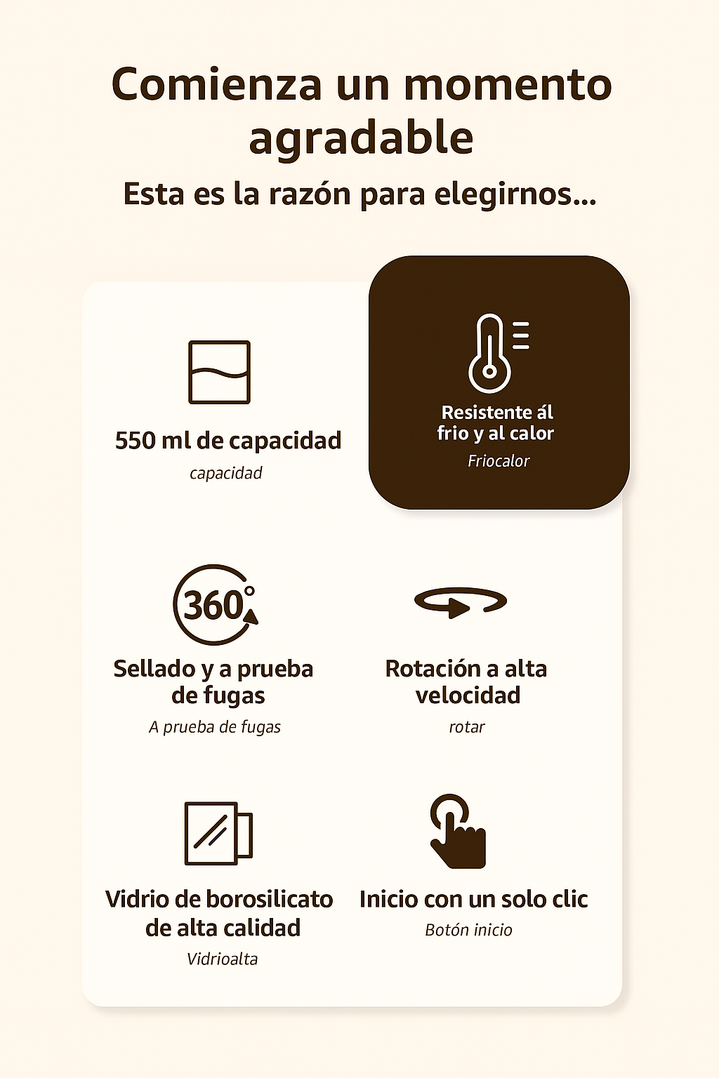Taza Agitadora Eléctrica – Café perfecto sin cucharita ☕⚡